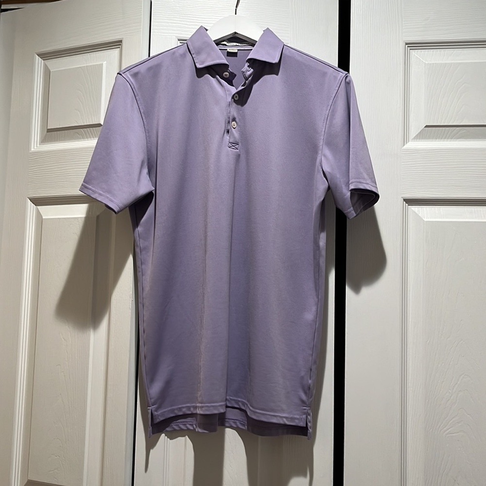 Purple Golf Polo